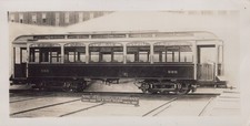 WR&EC Streetcar 586 J.G. Brill Co Philadelphia Builder 1910s - Original Photo picture