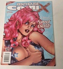 PENTHOUSE COMIX 25 SWEET CHASTITY Ron Embleton Julie Bell Boris Vallejo picture