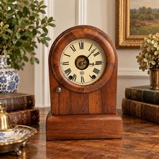 Antique Seth Thomas Tudor No 1 Mantel Clock 1870–1880 Serviced Working w Key picture