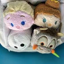 Disney Frozen Olaf Tsum Tsum Bag Set of 4 Mini Elsa Anna Sven Snowgie 2015 picture