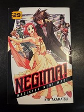 Negima Vol 29 Ken Akamatsu English Manga Kodansha 2011 1st Print HTF picture