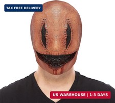 Pigmiss Halloween Smiley Serial Killer Mask Full Head Latex Scary Demon Mask Cre picture