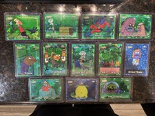 2025 Topps Chrome SpongeBob Sapphire Green ALL #/99 12 Card Lot 🔥🧽 picture