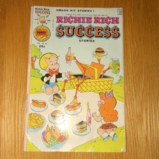 Vintage Richie Rich Success Stories Harvey Comics 25¢ Comic Book picture
