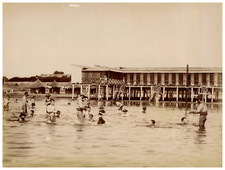 Italy, Venice, Lido di Venezia, Naya Albumen Print 20x26.5 1880   picture