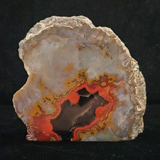 RARE BEAUTIFUL KENTUCKY RED AGATE DISPLAY SPECIMEN picture
