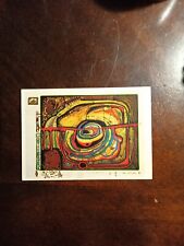 F. Hundertwasser - Eyebalance Number Five - Postcard 1977 picture