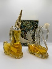 Vintage Avon Unicorn Unspoken Ultra Cologne Lot of 2 w/ Box (one missing horn) picture