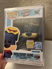 Funko Pop Huckleberry Hound #1947 Dark Blue Metallic 100 Pcs w/ Hard Case  picture
