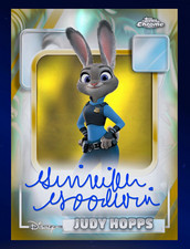 Digital 2026 Topps Chrome Disney Judy Hopps Auto Gold /50 picture