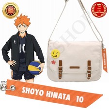Haikyu Shoyo Hinata Shoulder Bag Crossbody Tin Badge Official Japan Cosplay picture