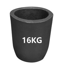 LSMIITTH 35lbs/16KG Clay Graphite Crucible for Metal Melting Casting Crucible... picture