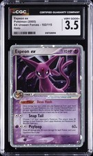 2005 EX UNSEEN FORCES #102 ESPEON EX CGC 3.5 picture