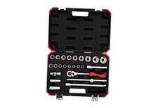 GEDORE RED Socket Set 1/2 size10-32mm 24pcs 1/2 Zoll 24 pieces (17 inserts) picture