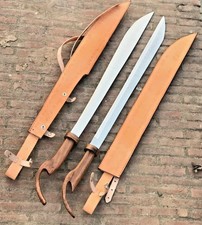 Custom Handmade Carbon Steel Talibong Panay Both Philippines Sword With Sheath picture