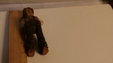 Vtg Hand Carved Wood Figurine Boy Hands in Pockets Anri Style Folk Art 5