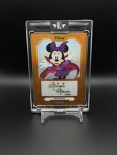 2025 Kakawow Phantom Disney Minnie Mouse #SIO-02 Signature Auto Orange /50 picture