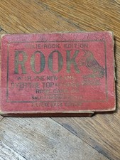 Antique 1910s-1920s Dixie-Rook Edition Complete 56 Card Set picture