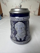 M & R Edition 1990 German Lidded Stein Otto von Bismarck Breweriana West Germany picture