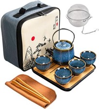 Chinese/Japanese Tea Set, Tea Sets for Women/Adults,Gongfu/Porcelain Tea Set picture