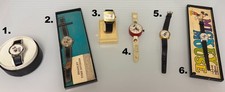 VINTAGE WATCH BUNDLE 6 Mickey & Minnie Mouse RARE & COLLECTABLE WATCHES picture
