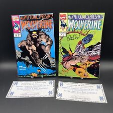Marvel Wolverine #85, #86 Both signed by Peter David & Rob Liefield Comic Books picture