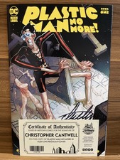 PLASTIC MAN NO MORE #1-A (2024) 1ST PRINT SIGNED CHRIS CANTWELL COA picture