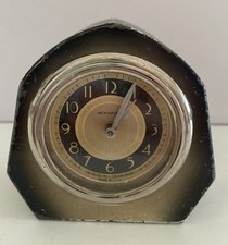 VTG 1930s New Haven Desk Clock Cast Metal Works picture