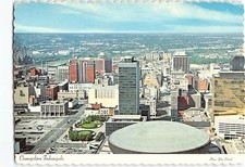 Postcard Panoramic View Cosmopolitan Indianapolis Indiana USA picture