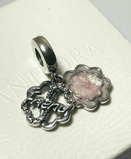 Lucky Clover Friendship Pink Enamel Friend Pandora Charm Spring Break Deal picture