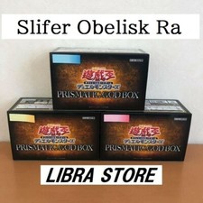 Yu-Gi-Oh OCG PRISMATIC GOD BOX 3 types Complete SET Confirm Slifer Ra Obelisk picture