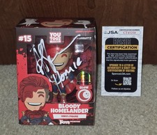 Antony Starr Signed The Boys Homelander Glow/Bloody Youtooz Scaradise LE1000 picture