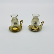 Set of 2 Vintage Willis Christmas Light Covers Lamp Light Lantern Acrylic picture