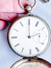 WWI France Engraved Pocket Watch Verdun Battle War Marne Somme Ypres picture