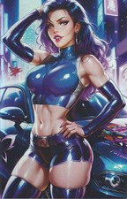 Artist Alley Psylocke Car Meet Cosplay FOIL Nice Virgin Variant NM+ picture