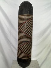 Vintage Cameroon Shield Wall Art – Hand Carved African Tribal Sculpture 42