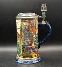 Vintage 1978 Villeroy & Boch Mettlach Stein In Search of the Firebird #1528 MINT picture