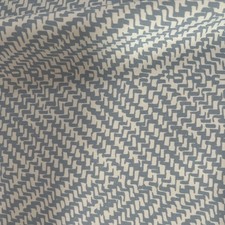 SCHUMACHER Chevron De Ete INDOOR OUTDOOR Fabric Red & White 48 By 59 Inches picture