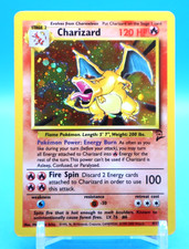 Pokémon TCG Charizard Base Set  Holo Unlimited Rare Card 4/130 LP (+) Condition picture