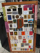 VINTAGE ORIGINAL 1950s - 1990's CAR SHOW - SWAP MEETS - DISPLAY TAGS SOUTH BEND picture