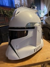 Vtg Star Wars Clone Storm Trooper Talking Voice Changer Helmet 2008 Tested WORKS picture