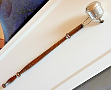Antique Gimbaled Parade Ceremonial Torch Odd Fellows IOOF Fireman Masonic Rare picture