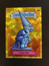 Garbage Pail Kids 90b Thick Vic Gold 13/15 2021 Sapphire Series 2 GPK Rare picture
