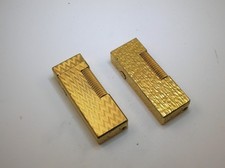TWO VINTAGE DUNHILL CIGARETTE LIGHTERS FOR PARTS OR REPAIR - B.OFFER - 14 OF 15 picture