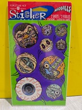 Vintage Madballs American Greetings Stickers 1986 Sealed Mint Condition picture