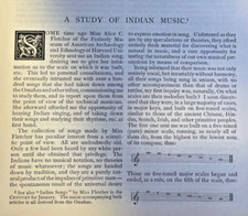 1894 Native American Alice C. Fletcher Peabody Museum Music Omaha Indians picture