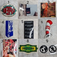 Supreme Stickers 100% Authentic Brand New picture