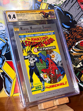 Marvel Milestone Amazing Spider-Man #129 CGC 9.4 SS Gerry Conway Signed picture