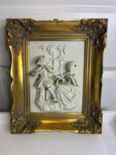 Porcelain Wall Art in Baroque style by Alt Meissen, Germany 1950s picture