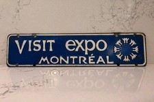 Visit EXPO Montreal License Plate Montreal Canada 1967 EXPO Plate topper booster picture
